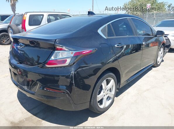 1G1RC6S53JU153291 2018 CHEVROLET VOLT Black Trasero derecho