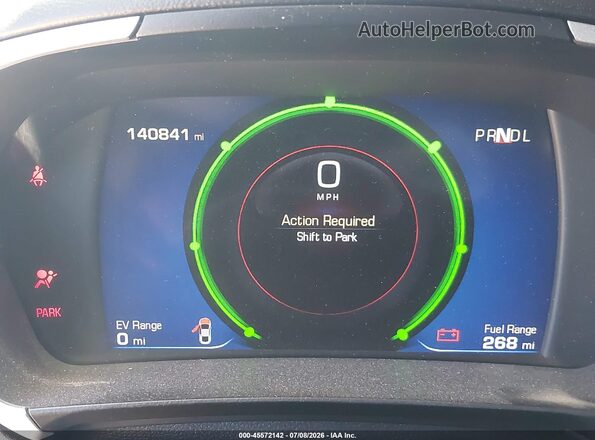 1G1RC6S53JU153291 2018 CHEVROLET VOLT Black Vista de los asientos traseros