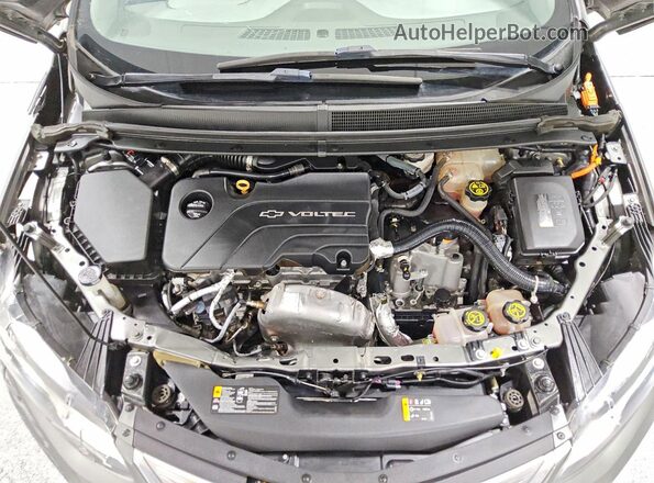 1G1RC6S55GU134833 2016 CHEVROLET VOLT Silver Vista interior trasera