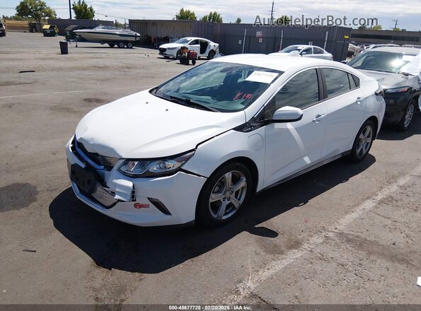 1G1RC6S55HU214568 2017 CHEVROLET VOLT White Przód lewy