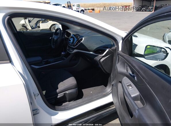 1G1RC6S55HU214568 2017 CHEVROLET VOLT White Widok wnętrza z przodu