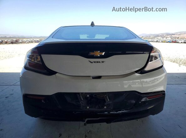 1G1RC6S55JU153616 2018 CHEVROLET VOLT White Vista trasera