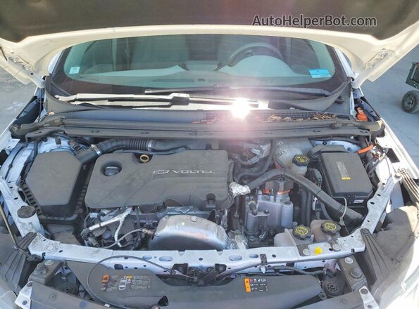 1G1RC6S55JU153616 2018 CHEVROLET VOLT White Vista interior trasera