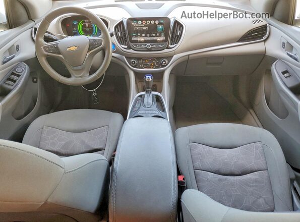 1G1RC6S55JU153616 2018 CHEVROLET VOLT White Vista del salpicadero