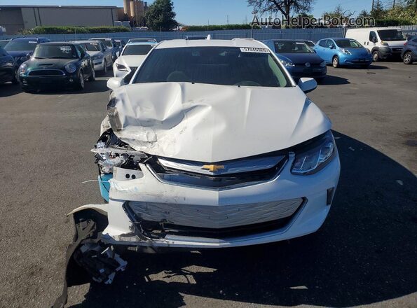 1G1RC6S55JU157245 2018 CHEVROLET VOLT White Widok z przodu