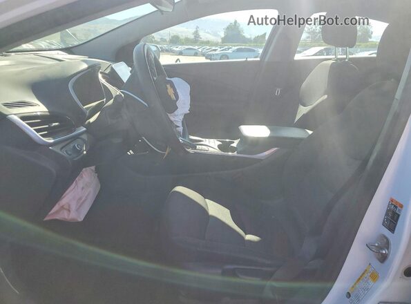 1G1RC6S55JU157245 2018 CHEVROLET VOLT White Widok wnętrza z przodu