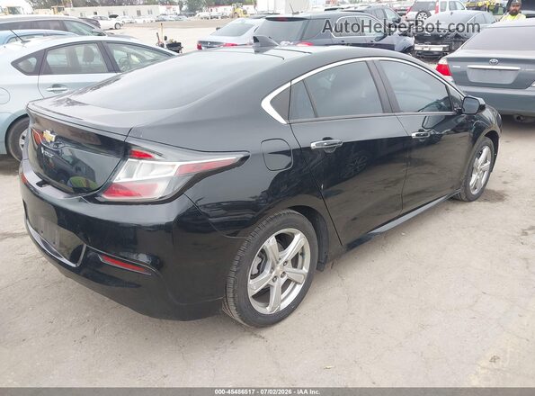 1G1RC6S57HU106954 2017 CHEVROLET VOLT Черный Задняя правая четверть