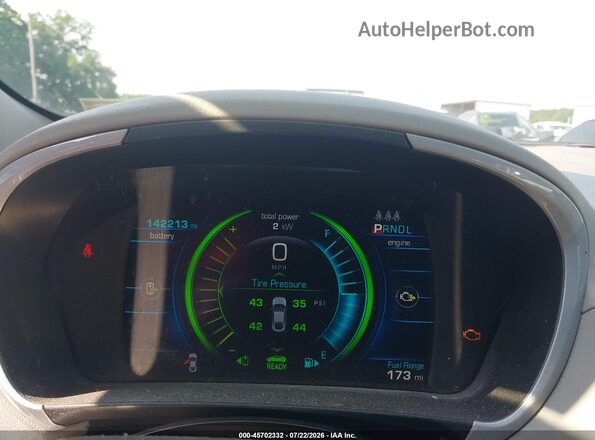 1G1RC6S58GU132011 2016 CHEVROLET VOLT Silver Вид задніх сидінь