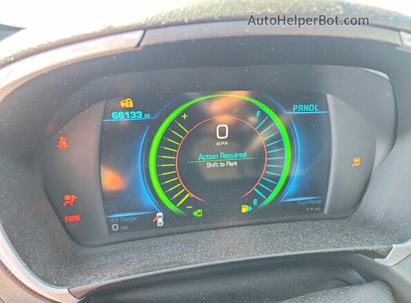 1G1RC6S58JU152492 2018 CHEVROLET VOLT Black Սարքավորումների վահանակի տեսք