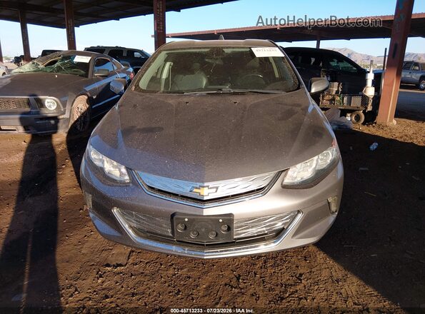 1G1RC6S58JU158812 2018 CHEVROLET VOLT Gray Vista del cuadro de instrumentos