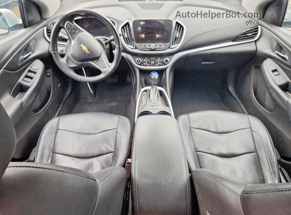1G1RC6S5XHU103112 2017 CHEVROLET VOLT Silver Widok deski rozdzielczej