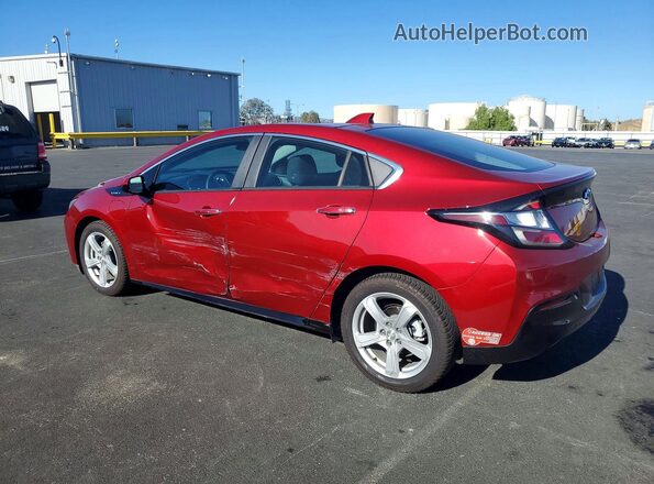 1G1RC6S5XJU146306 2018 CHEVROLET VOLT Red უკანა მარცხენა