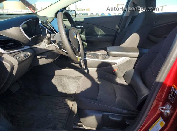 1G1RC6S5XJU146306 2018 CHEVROLET VOLT Red წინა სალონის ხედი