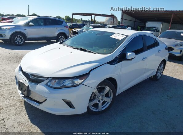 1G1RC6S5XJU153062 2018 CHEVROLET VOLT White წინა მარცხენა ხედი სამი მეოთხედიდან