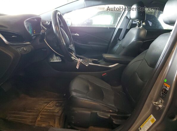 1G1RD6S52HU182143 2017 CHEVROLET VOLT Silver Вид салону спереду