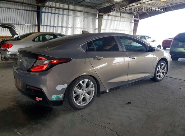 1G1RD6S52HU182143 2017 CHEVROLET VOLT Silver Задня права чверть