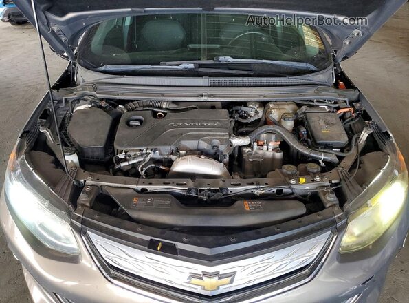 1G1RD6S52HU182143 2017 CHEVROLET VOLT Silver Вид задньої частини салону