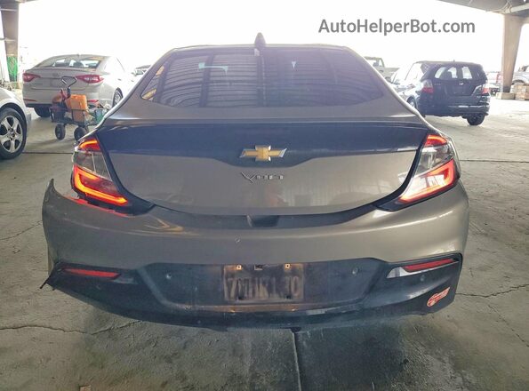 1G1RD6S52HU182143 2017 CHEVROLET VOLT Silver Вид ззаду
