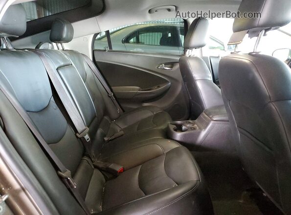 1G1RD6S52HU182143 2017 CHEVROLET VOLT Silver Вид задніх сидінь