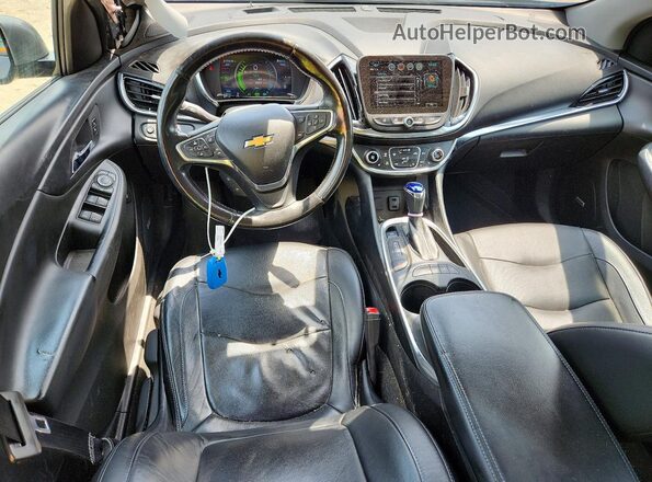 1G1RD6S53JU114732 2018 CHEVROLET VOLT Gray წინა პანელის ხედი