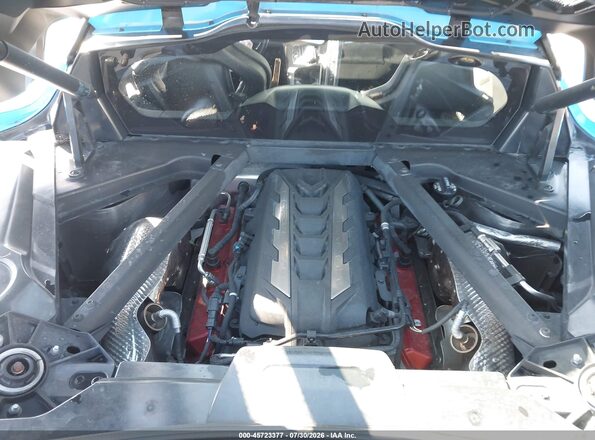 1G1Y62D46L5117527 2020 CHEVROLET CORVETTE Blue Rear view