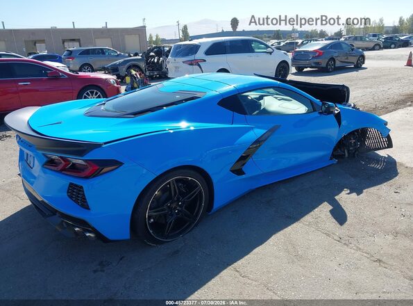 1G1Y62D46L5117527 2020 CHEVROLET CORVETTE Blue Rear right