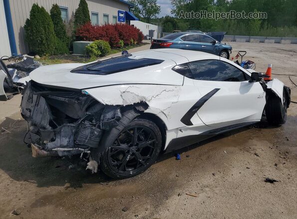 1G1Y72D49L5000490 2020 CHEVROLET CORVETTE White Задня права чверть