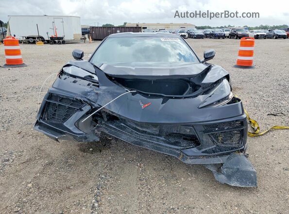 1G1Y72D49L5111458 2020 CHEVROLET CORVETTE Black წინა ხედი