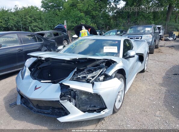 1G1YA2D40N5122918 2022 CHEVROLET CORVETTE Silver Vista frontal