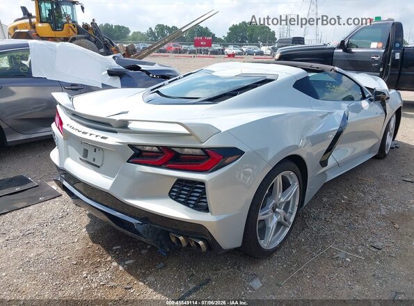 1G1YA2D40N5122918 2022 CHEVROLET CORVETTE Silver Trasero derecho