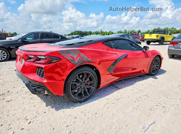 1G1YA2D40R5116347 2024 CHEVROLET CORVETTE Red Задня права чверть