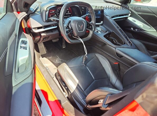 1G1YA2D40R5116347 2024 CHEVROLET CORVETTE Red Вид панелі приладів