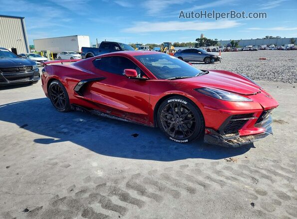 1G1YA2D40S5104270 2025 CHEVROLET CORVETTE Red Передня права чверть