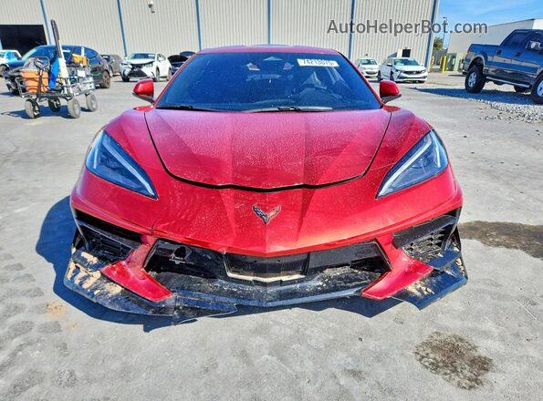 1G1YA2D40S5104270 2025 CHEVROLET CORVETTE Red Вид спереду