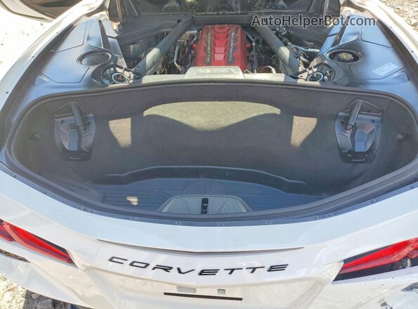 1G1YA2D40S5110523 2025 CHEVROLET CORVETTE White უკანა სავარძლების ხედი