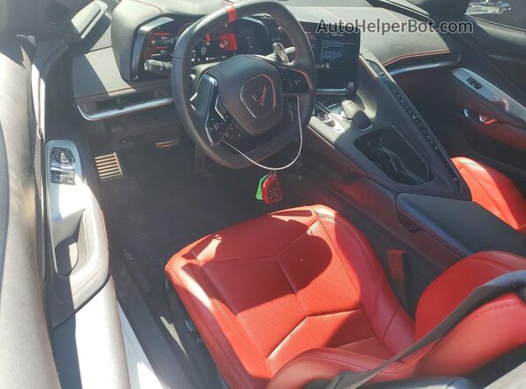 1G1YA2D40S5110523 2025 CHEVROLET CORVETTE White წინა პანელის ხედი