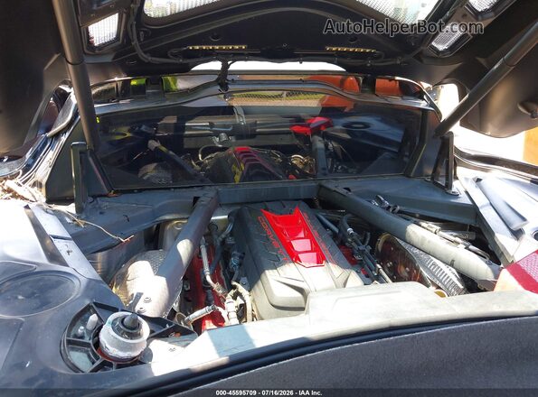 1G1YA2D41M5105687 2021 CHEVROLET CORVETTE Black უკანა სავარძლების ხედი