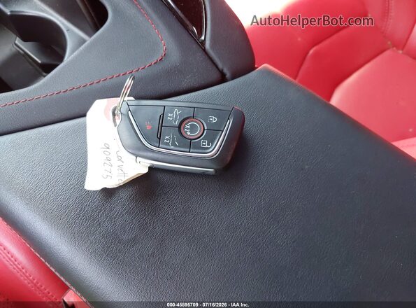 1G1YA2D41M5105687 2021 CHEVROLET CORVETTE Black VIN კოდის სტიკერის ხედი
