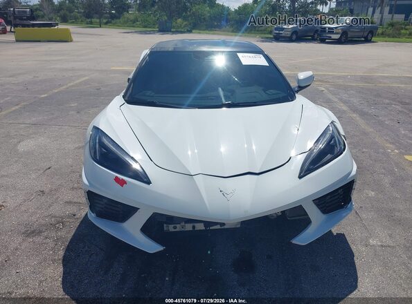 1G1YA2D41R5123968 2024 CHEVROLET CORVETTE White Widok zestawu wskaźników