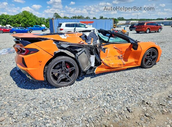 1G1YA2D42P5100860 2023 CHEVROLET CORVETTE Оранжевый Задняя правая четверть