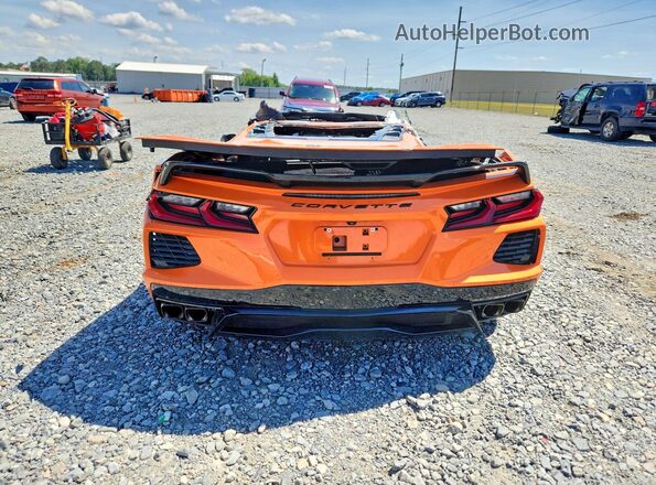 1G1YA2D42P5100860 2023 CHEVROLET CORVETTE Оранжевый Вид сзади