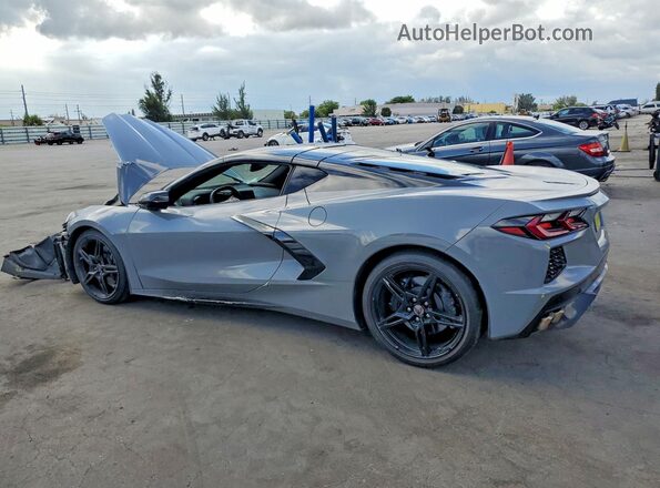 1G1YA2D43M5122152 2021 CHEVROLET CORVETTE Gray უკანა მარცხენა
