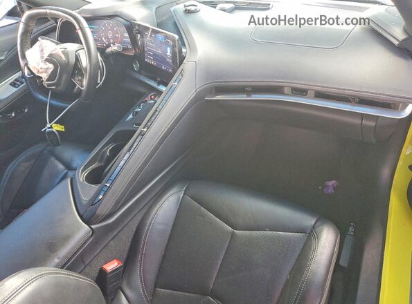 1G1YA2D43M5122152 2021 CHEVROLET CORVETTE Gray წინა პანელის ხედი