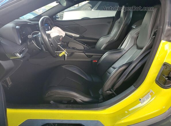 1G1YA2D43M5122152 2021 CHEVROLET CORVETTE Gray წინა სალონის ხედი
