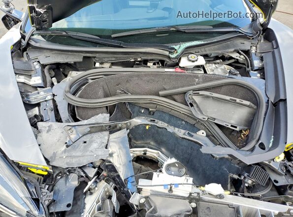 1G1YA2D43M5122152 2021 CHEVROLET CORVETTE Gray უკანა სალონის ხედი