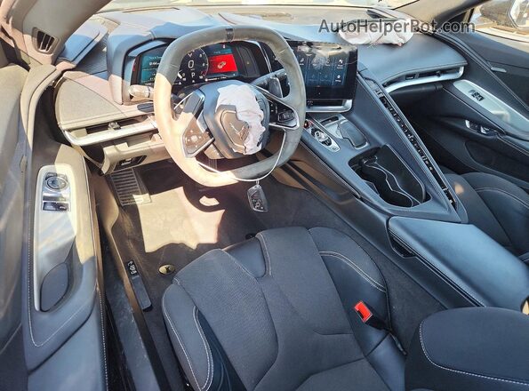 1G1YA2D43R5117525 2024 CHEVROLET CORVETTE Black Widok deski rozdzielczej