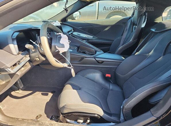 1G1YA2D43R5117525 2024 CHEVROLET CORVETTE Black Widok wnętrza z przodu