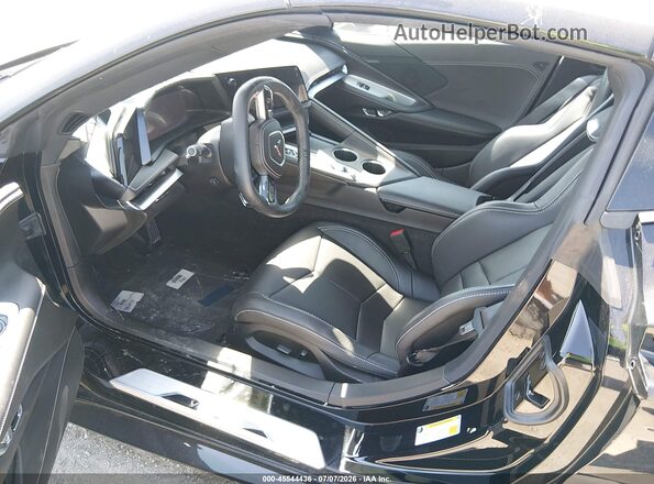 1G1YA2D43T5103227 2026 CHEVROLET CORVETTE Black Widok wnętrza z przodu