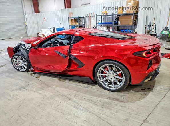 1G1YA2D44P5123654 2023 CHEVROLET CORVETTE Red Հետևի ձախ