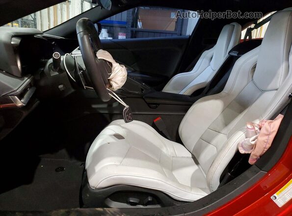 1G1YA2D44P5123654 2023 CHEVROLET CORVETTE Red Սալոնի դիմացի տեսք